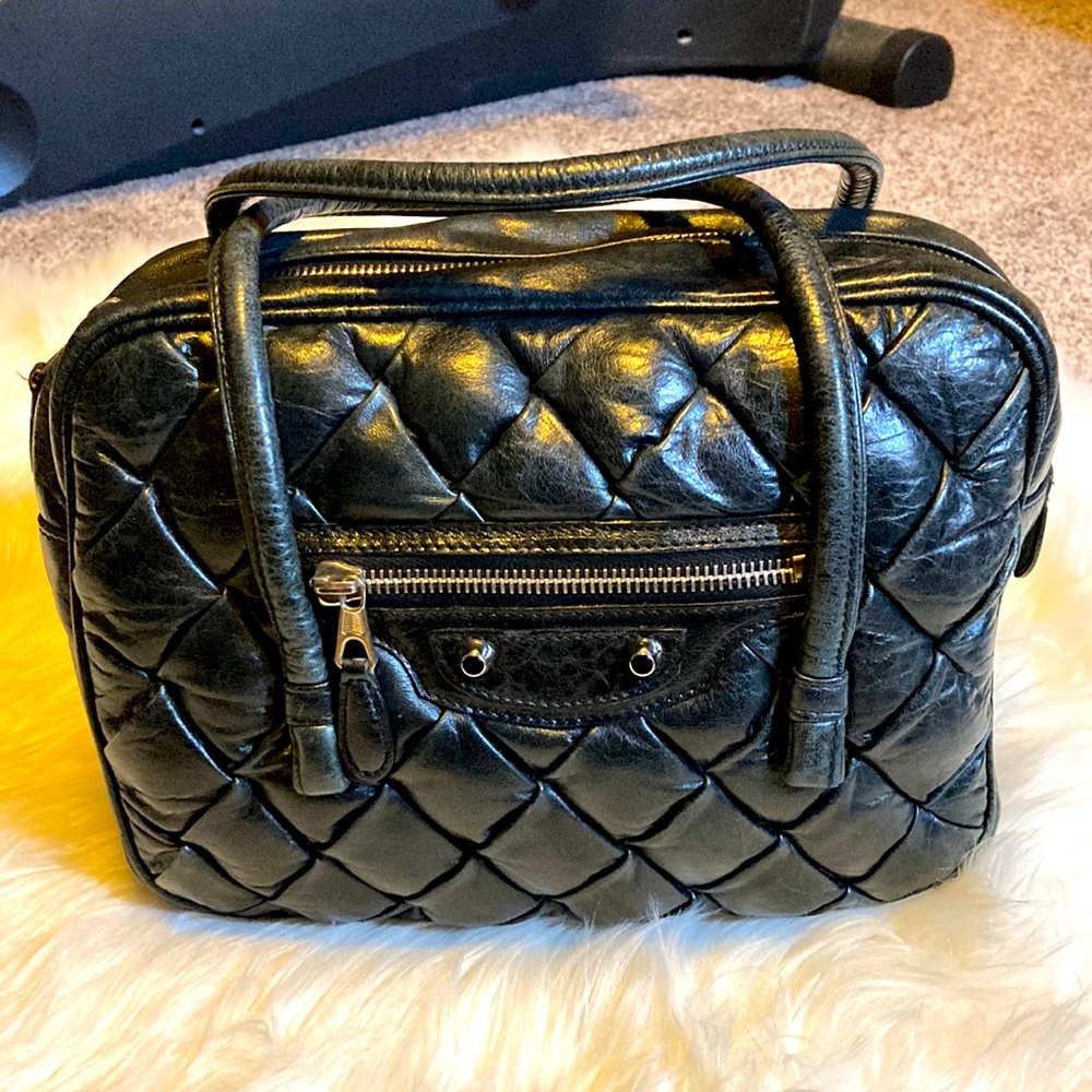 Balenciaga Sienna Quilted Matelasse Mini Bag